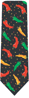 chili pepper necktie